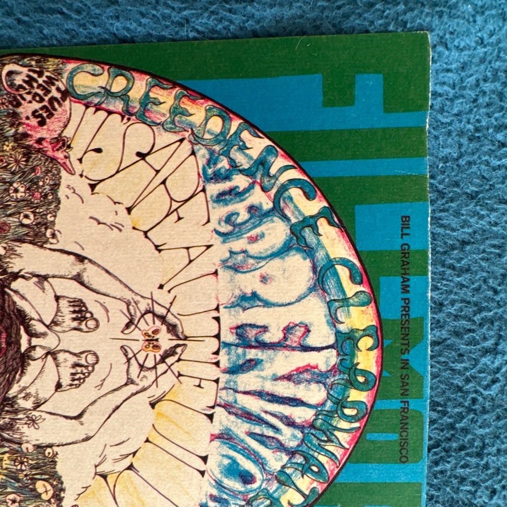 Psychedelic Rock Art Poster
